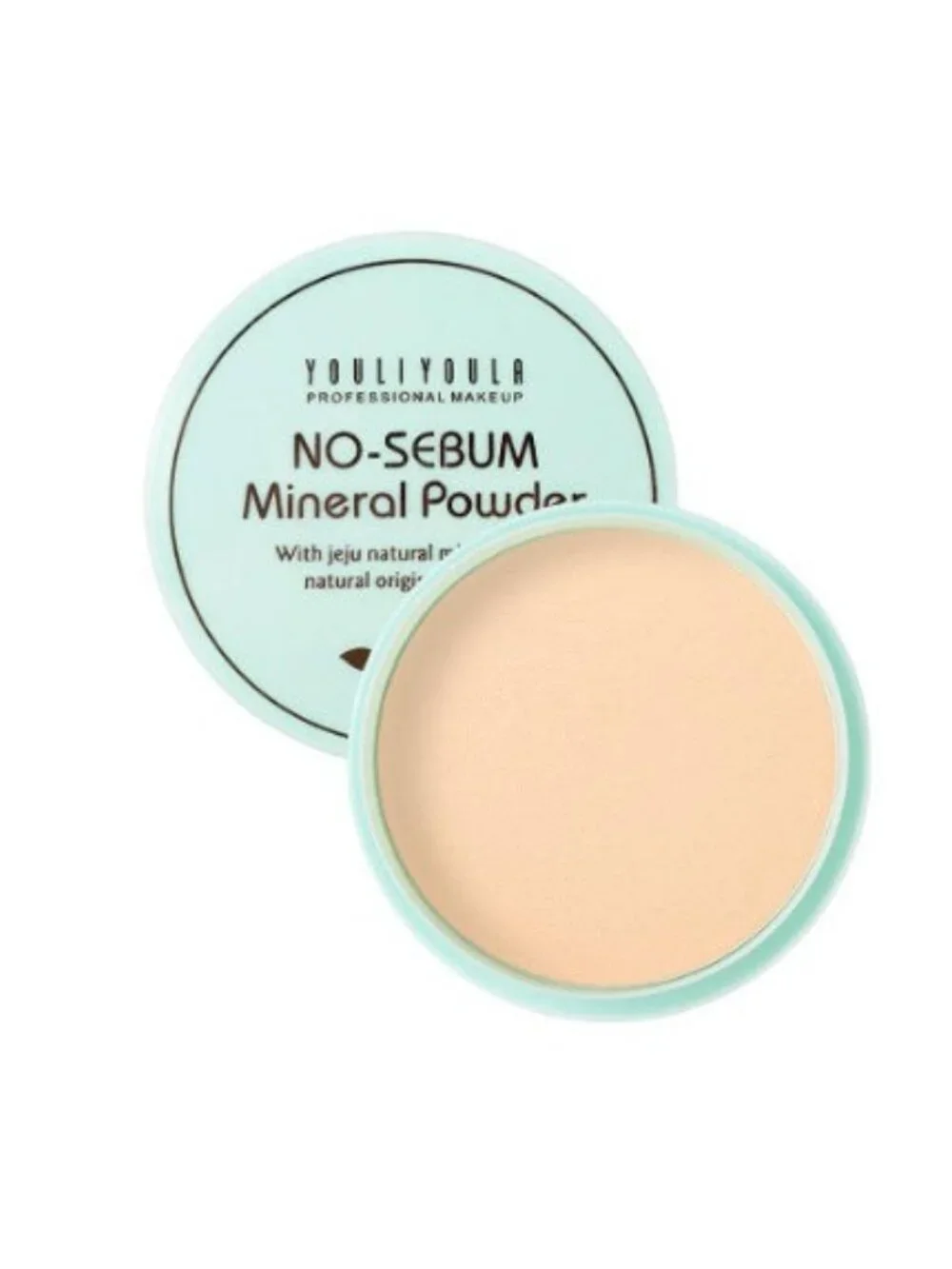 Youliyoula No Sebum Mineral Pressed Powder - 02 Natural